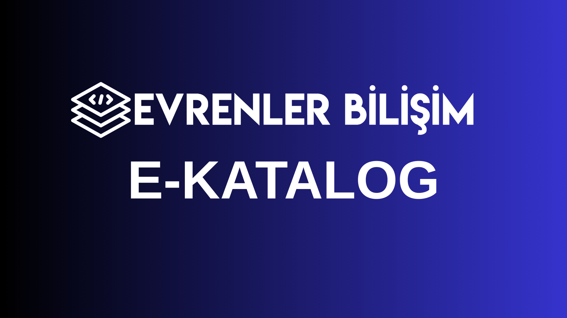 E-Katalog Sistemi – Profesyonel Dijital Katalog Platformu görseli